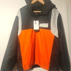 Nike Jordan Flight MVP Hooded Pullover Jacket Size MEDIUM DV7600 010